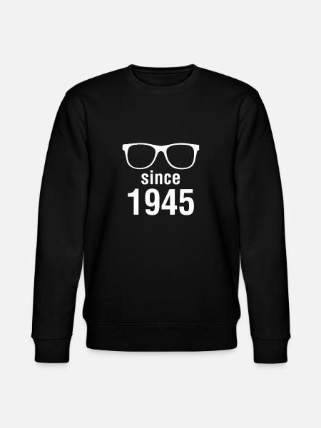 1945 - Stanley/Stella Unisex Bio-Sweatshirt CHANGER  - Schwarz