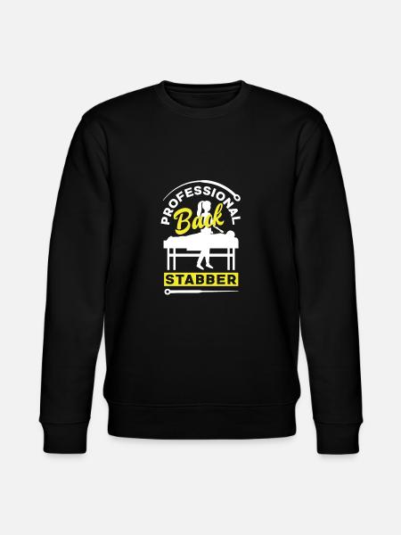 Acupuncture Acupuncturist Funny - Stanley/Stella CHANGER Unisex Organic Sweatshirt - black