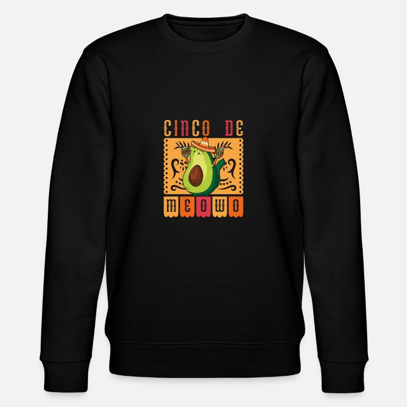 Mecican Cinco De Mayo - Stanley/Stella CHANGER Unisex Organic Sweatshirt - black