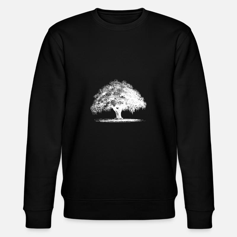 Baum - Stanley/Stella Unisex Bio-Sweatshirt CHANGER  - Schwarz