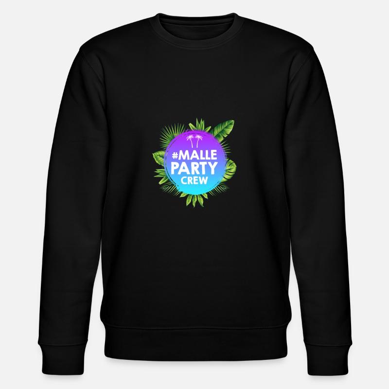 Malle Party Crew - Sweat bio CHANGER Stanley/Stella Unisexe - noir