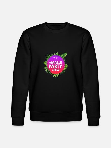 Malle Party Crew - Stanley/Stella CHANGER Unisex Organic Sweatshirt - black