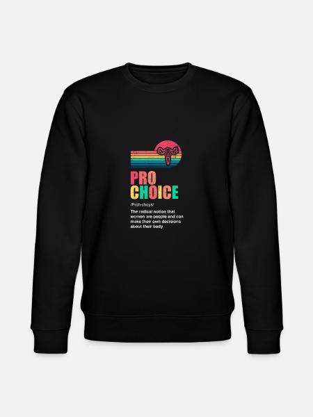 Pro choice definition - Stanley/Stella CHANGER Unisex Organic Sweatshirt - black
