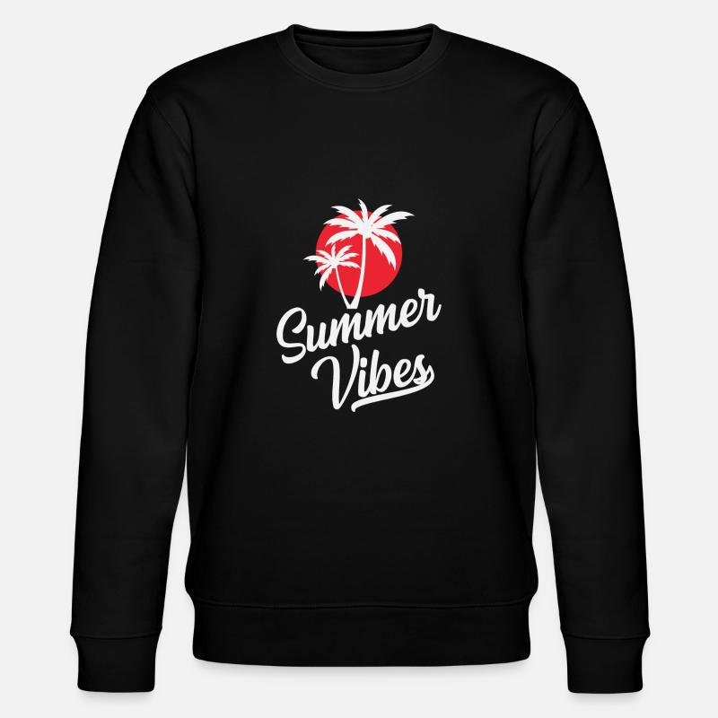 Ambiance estivale - Sweat bio CHANGER Stanley/Stella Unisexe - noir