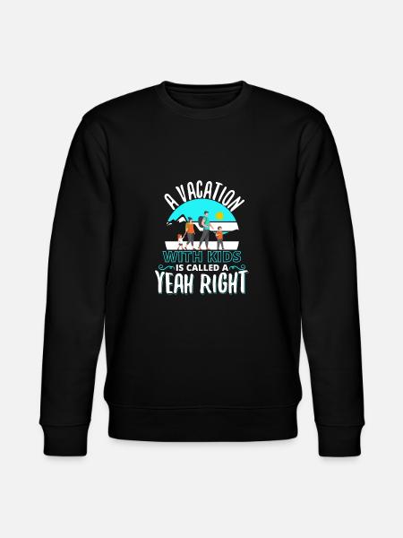 Vacation Family Vacation Family Trips - Stanley/Stella CHANGER Unisex Organic Sweatshirt - black