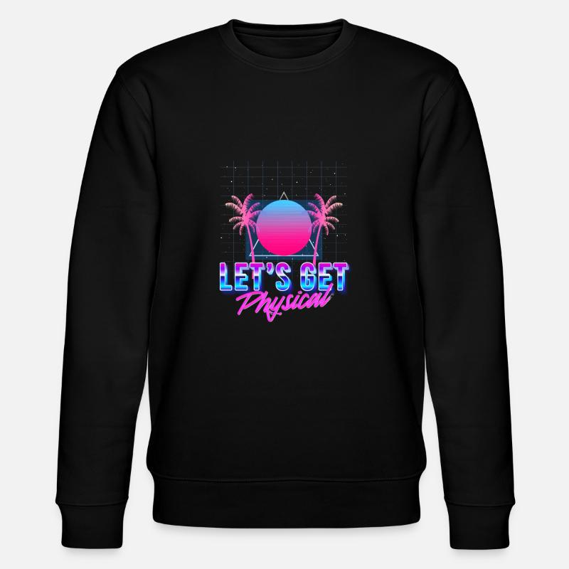 Obtenons l’esthétique Physique Vaporwave - Sweat bio CHANGER Stanley/Stella Unisexe - noir