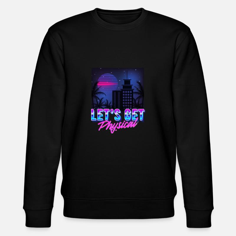 Obtenons l’esthétique Physique Vaporwave - Sweat bio CHANGER Stanley/Stella Unisexe - noir