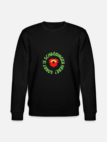 Schrödinger's cat - Stanley/Stella CHANGER Unisex Organic Sweatshirt - black