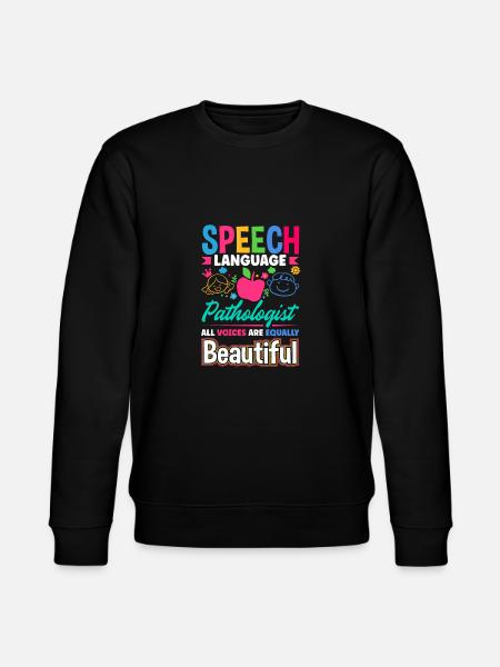 Speech Language Pathologist Pathology Speech - Stanley/Stella CHANGER Unisex Organic Sweatshirt - black