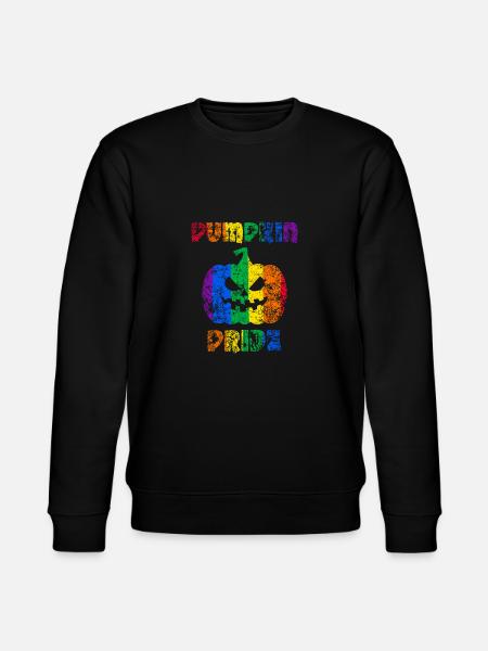 Pumpkin Pride Halloween Pride - Stanley/Stella CHANGER Unisex Organic Sweatshirt - black