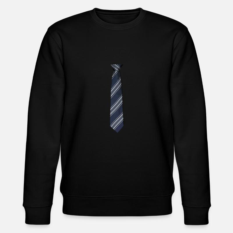T-shirt avec imprimé cravate - Sweat bio CHANGER Stanley/Stella Unisexe - noir