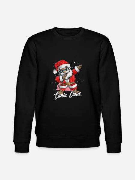 Glædelig jul jul jul jul - Stanley/Stella økologisk unisex-sweatshirt CHANGER  - sort
