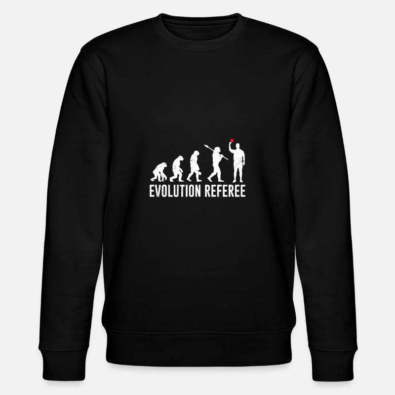 Evolution Referee - Stanley/Stella Unisex Bio-Sweatshirt CHANGER  - Schwarz