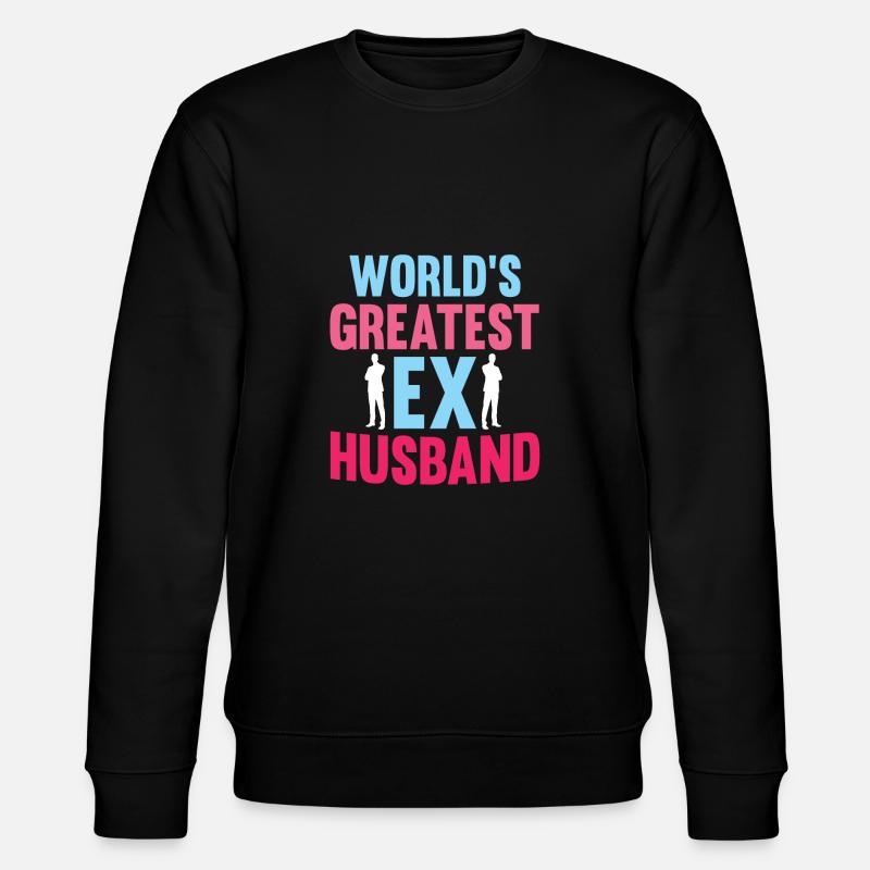 Witziges Scheidungsgeschenk Sarkastische Scheidung - Stanley/Stella Unisex Bio-Sweatshirt CHANGER  - Schwarz