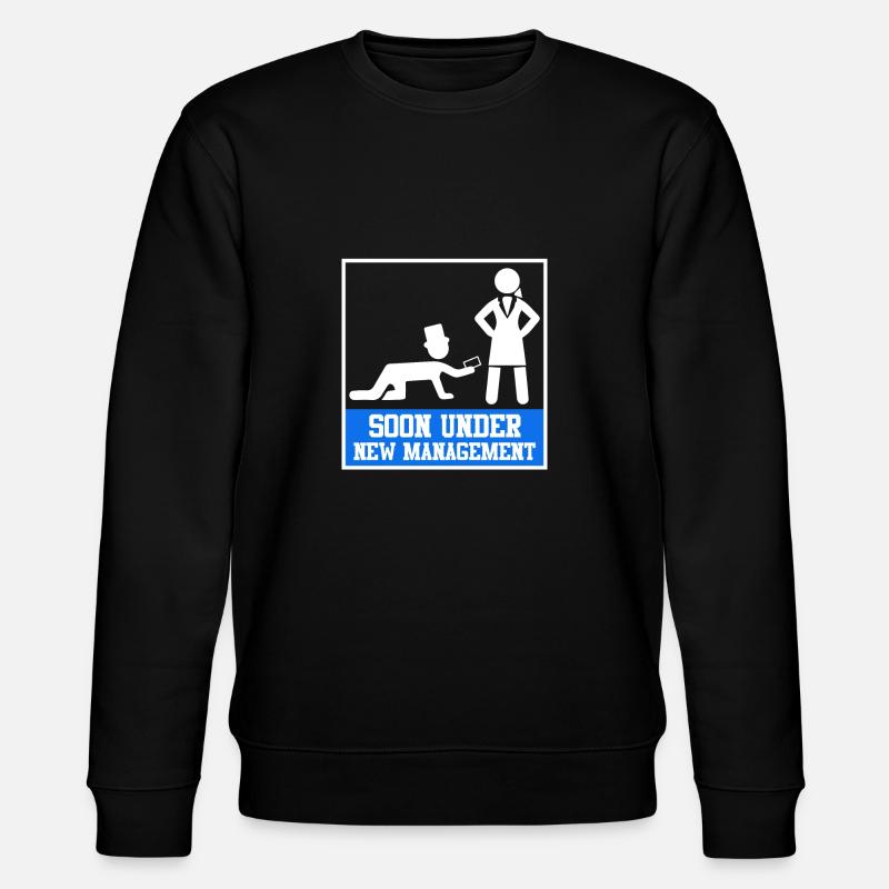 Ehemann Bräutigam Junggesellenabschied - Stanley/Stella Unisex Bio-Sweatshirt CHANGER - Schwarz