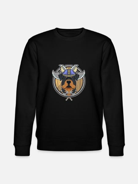 Rottweiler I Valhalla I Viking - Stanley/Stella CHANGER Unisex Organic Sweatshirt - black