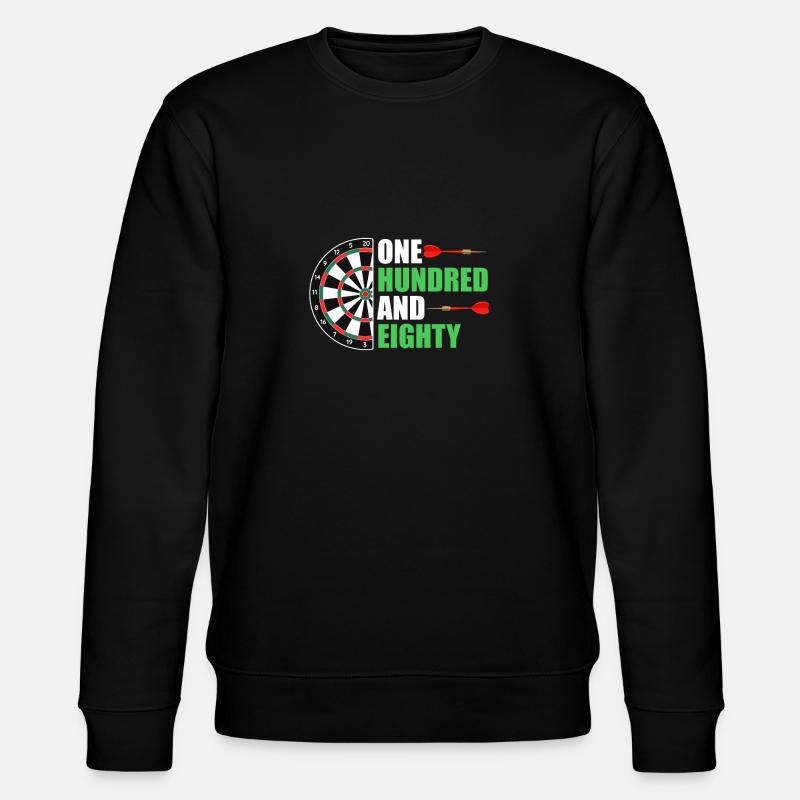 Dartboard Dart 180 en fléchettes - Sweat bio CHANGER Stanley/Stella Unisexe - noir