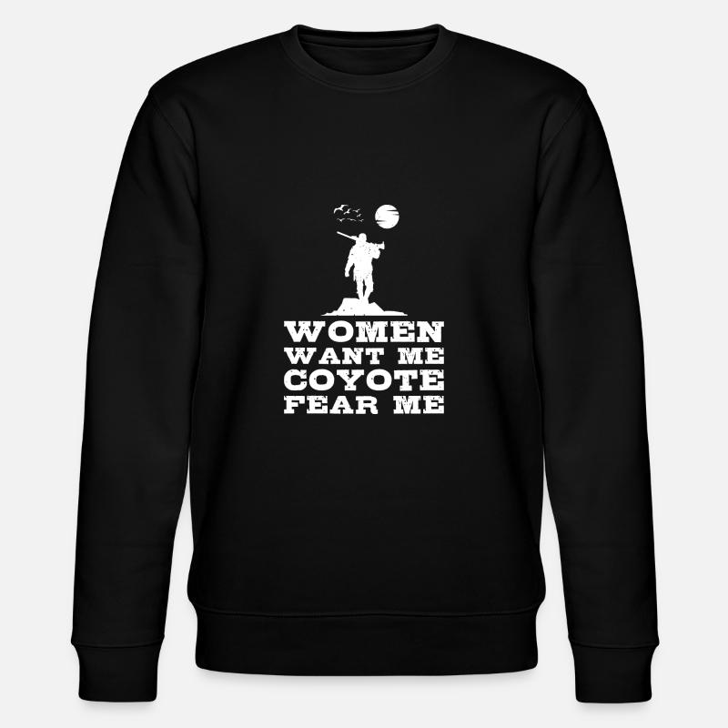 Chasseurs de coyotes - Sweat bio CHANGER Stanley/Stella Unisexe - noir