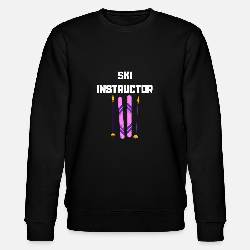 Moniteur de ski - Sweat bio CHANGER Stanley/Stella Unisexe - noir