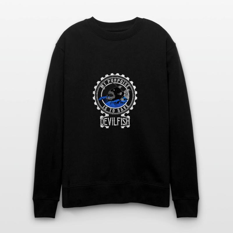 Devilfish Devil Perch Stanley/Stella CHANGER Unisex Organic Sweatshirt