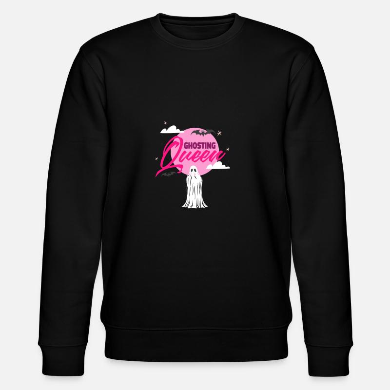 Ghosting Queen - Stanley/Stella Unisex Bio-Sweatshirt CHANGER  - Schwarz