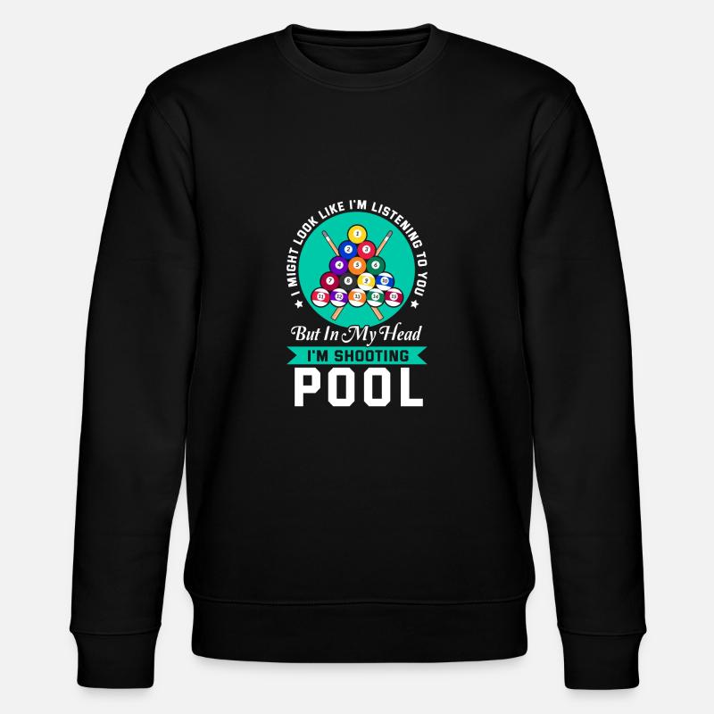 Billard billard billard - Sweat bio CHANGER Stanley/Stella Unisexe - noir