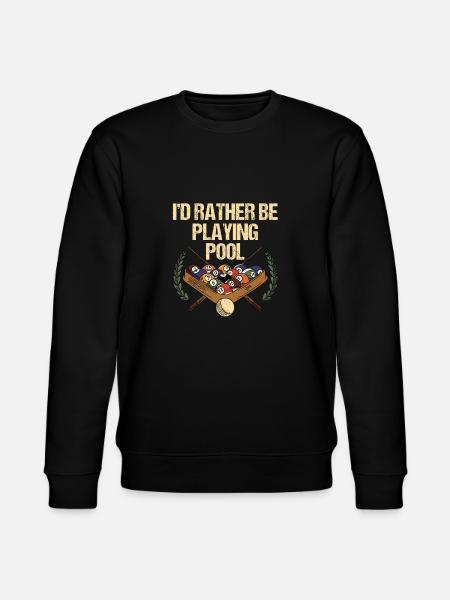 Snooker Pool Billiards - Stanley/Stella CHANGER Unisex Organic Sweatshirt - black