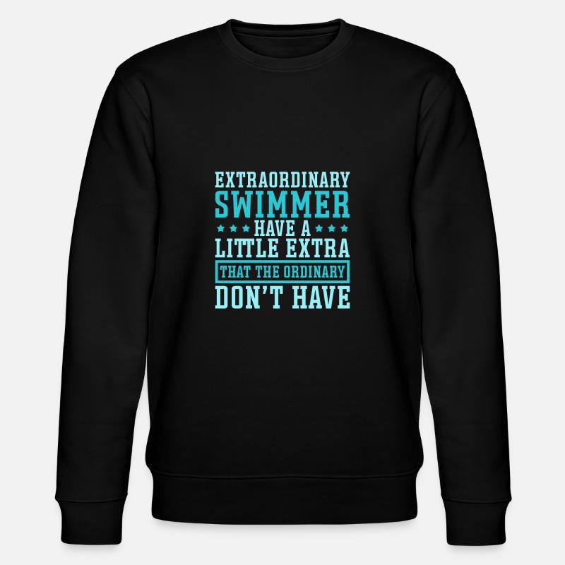 Équipe de natation nageuse - Sweat bio CHANGER Stanley/Stella Unisexe - noir
