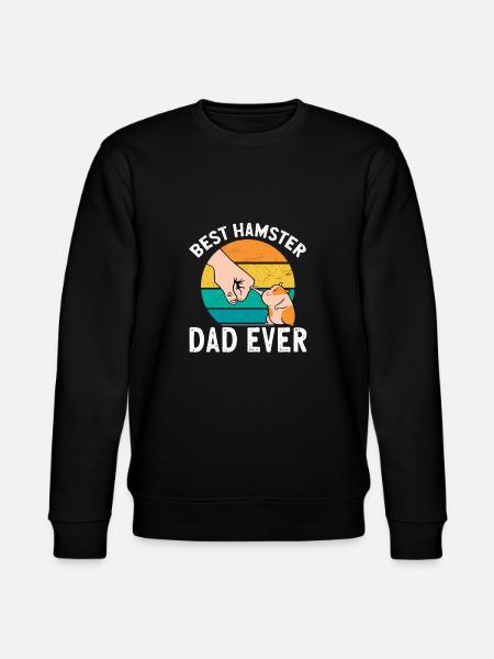 Hamster Gift Hamster Lovers - Stanley/Stella CHANGER Unisex Organic Sweatshirt - black