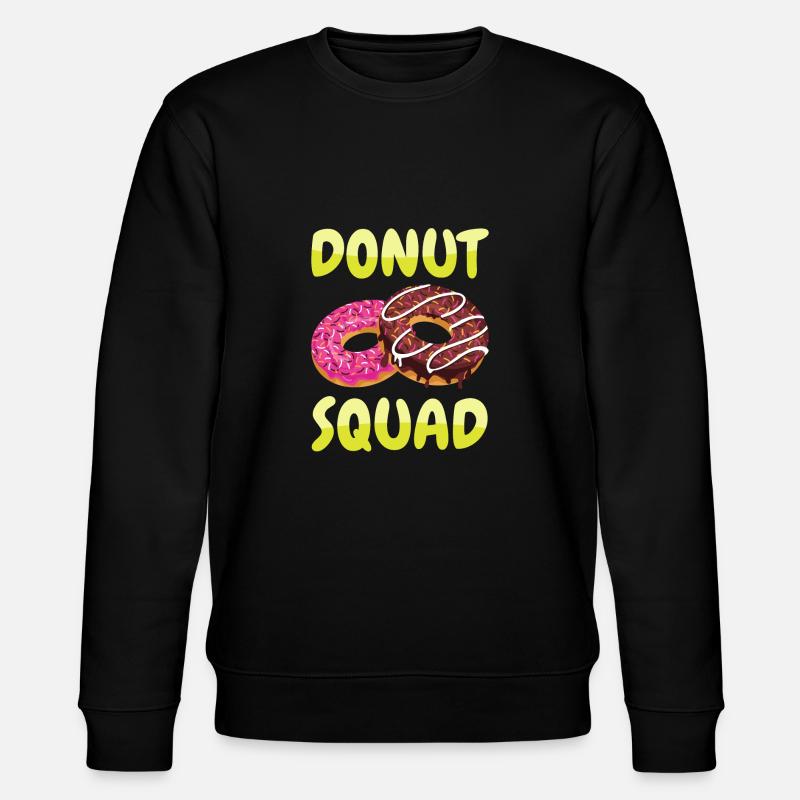 Donut Squad Donuts - Stanley/Stella CHANGER Unisex Organic Sweatshirt - black