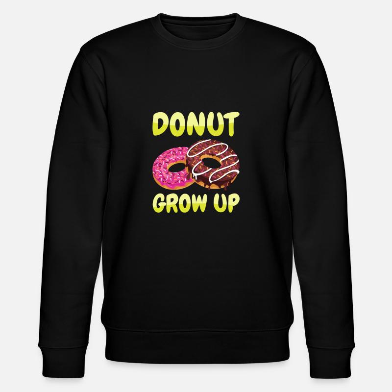 Donut grandir - Sweat bio CHANGER Stanley/Stella Unisexe - noir