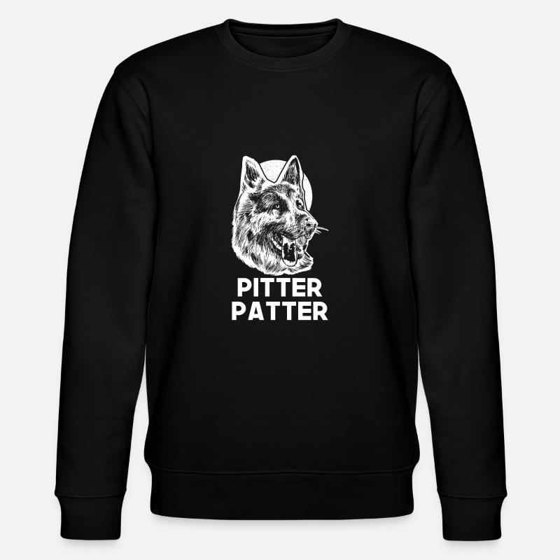 Pitter Pattern Berger Allemand Propriétaire - Sweat bio CHANGER Stanley/Stella Unisexe - noir