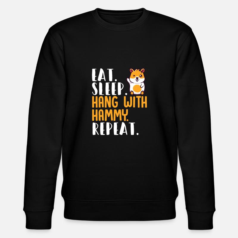 Hamster Cadeau Hamster Lovers - Sweat bio CHANGER Stanley/Stella Unisexe - noir