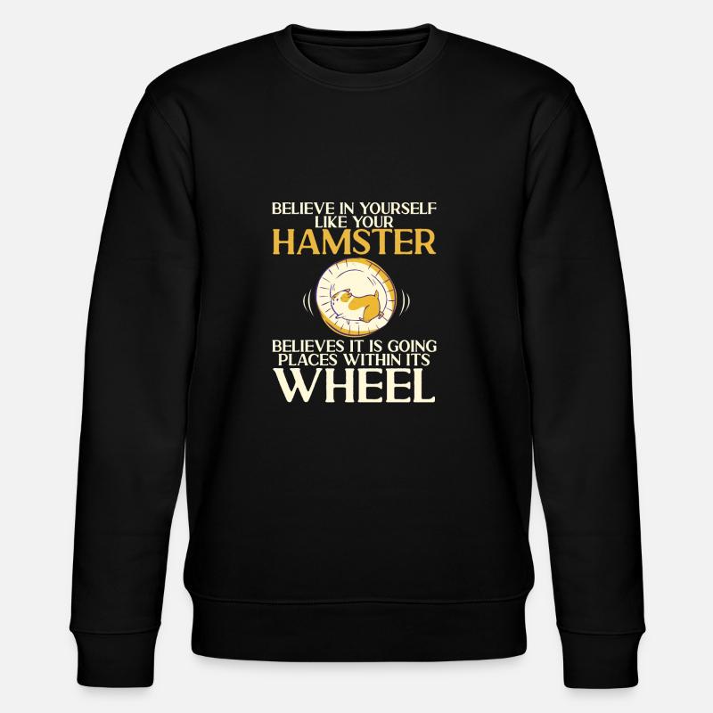 Hamster Cadeau Hamster Lovers - Sweat bio CHANGER Stanley/Stella Unisexe - noir