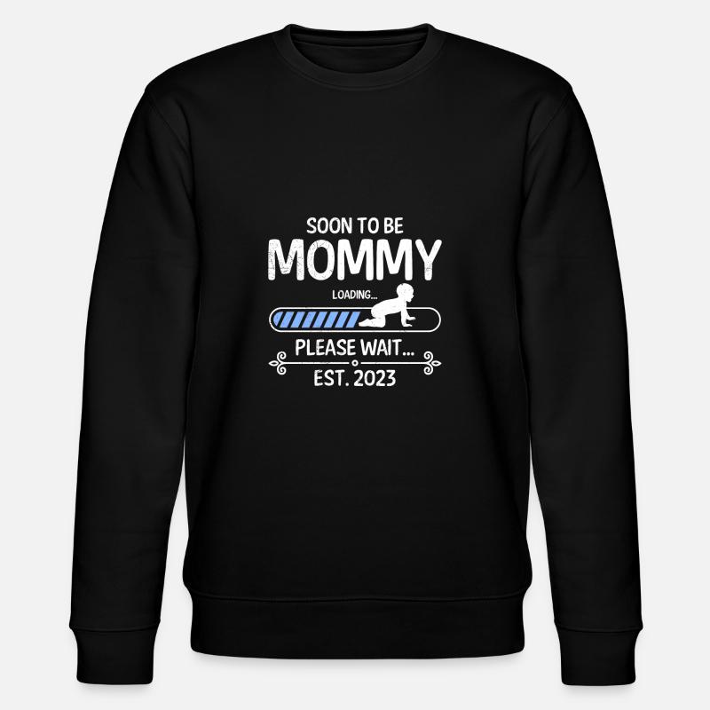 Bientôt maman 2023 Maman 2023 - Sweat bio CHANGER Stanley/Stella Unisexe - noir