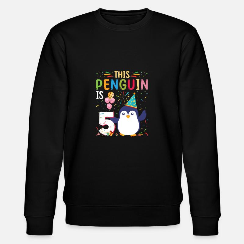 King Penguin Emperor Penguin Penguin Gift - Sweat bio CHANGER Stanley/Stella Unisexe - noir