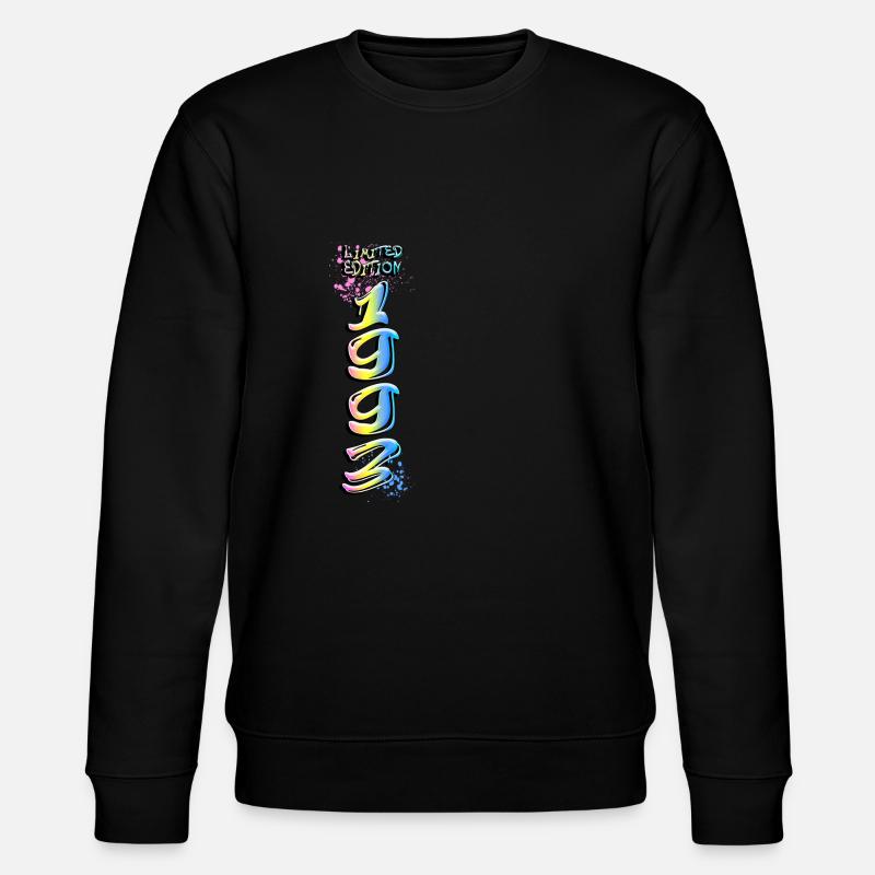 Édition limitée 1993 Graffiti - Sweat bio CHANGER Stanley/Stella Unisexe - noir