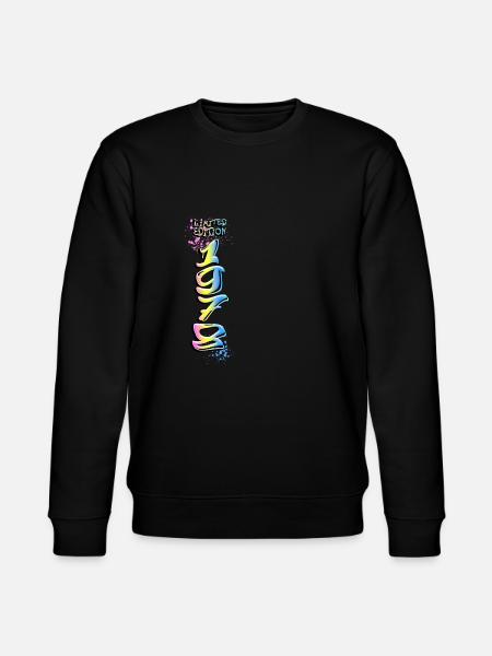 Édition limitée 1978 Graffiti - Sweat bio CHANGER Stanley/Stella Unisexe - noir