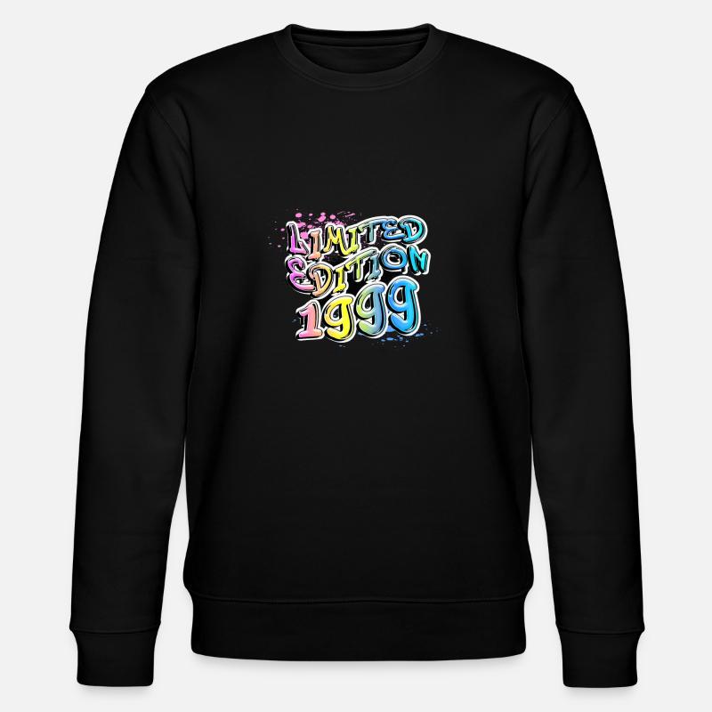 Édition limitée 1999 Graffiti - Sweat bio CHANGER Stanley/Stella Unisexe - noir