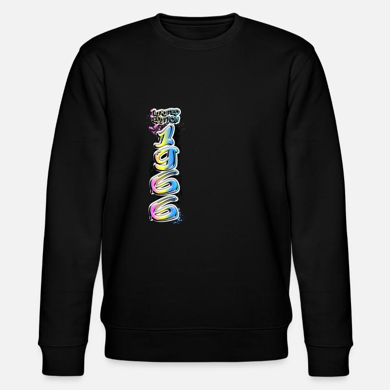 Édition limitée 1966 Graffiti - Sweat bio CHANGER Stanley/Stella Unisexe - noir