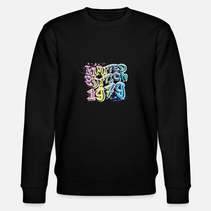 Édition limitée 1979 Graffiti - Sweat bio CHANGER Stanley/Stella Unisexe - noir
