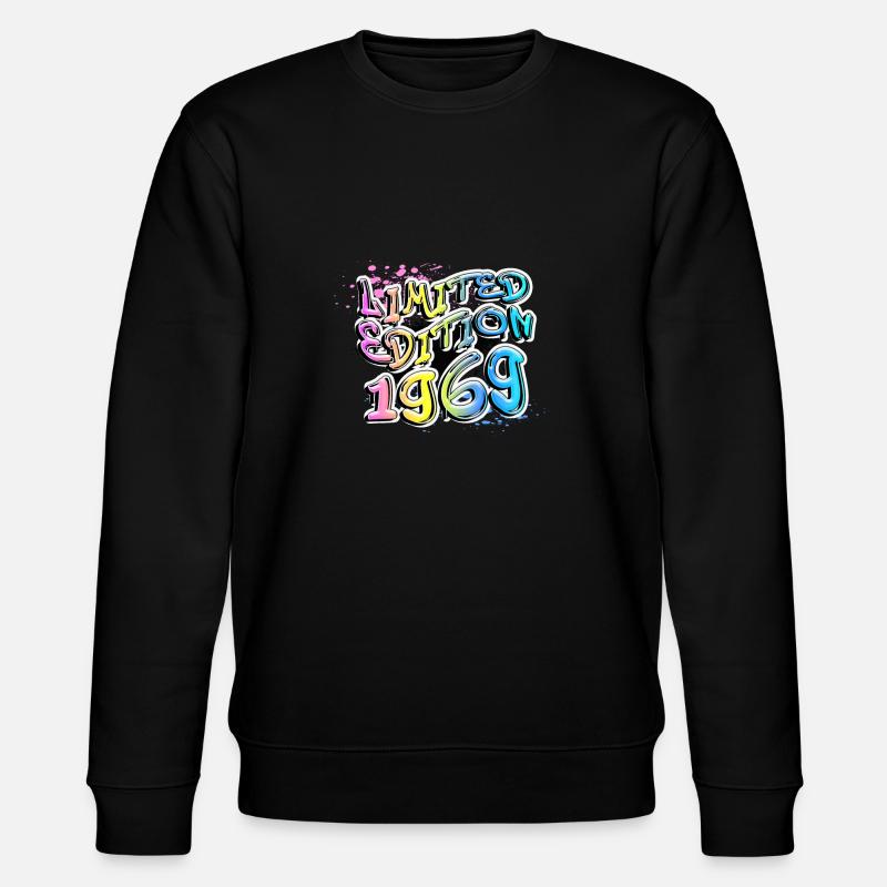 Édition limitée 1969 Graffiti - Sweat bio CHANGER Stanley/Stella Unisexe - noir