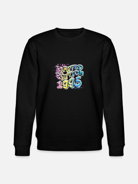 Limited Edition 1995 Graffiti - Stanley/Stella Unisex Bio-Sweatshirt CHANGER - Schwarz