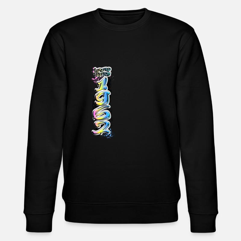 Édition limitée 1962 Graffiti - Sweat bio CHANGER Stanley/Stella Unisexe - noir