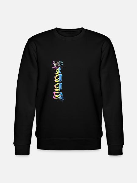 Edition Limitée 1998 Graffiti - Sweat bio CHANGER Stanley/Stella Unisexe - noir