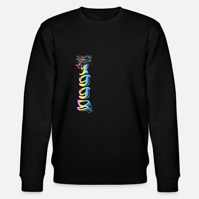 Edition Limitée 1998 Graffiti - Sweat bio CHANGER Stanley/Stella Unisexe - noir