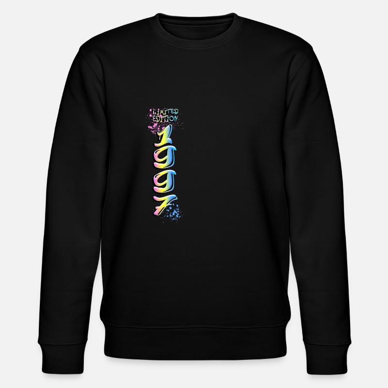Édition limitée 1997 Graffiti - Sweat bio CHANGER Stanley/Stella Unisexe - noir