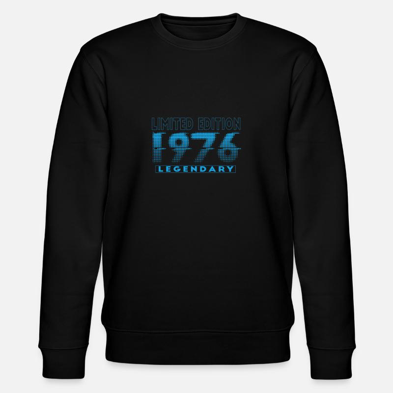 Limited Edition 1976 Graffiti - Stanley/Stella Unisex Bio-Sweatshirt CHANGER - Schwarz