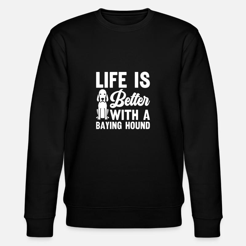 Redbone Coonhound Chien Cadeau - Sweat bio CHANGER Stanley/Stella Unisexe - noir