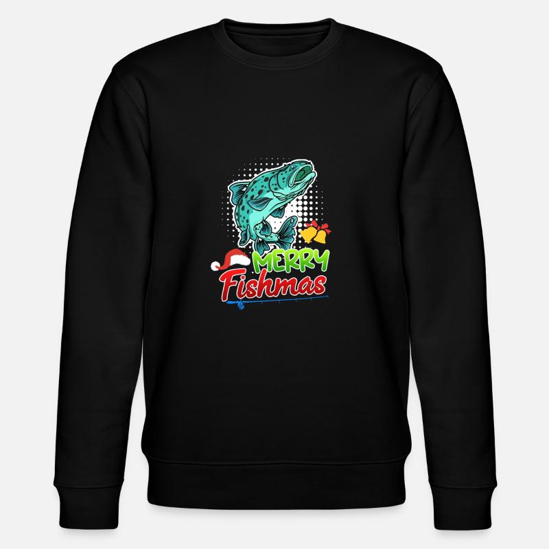 Pêcheur Noël Noël - Sweat bio CHANGER Stanley/Stella Unisexe - noir